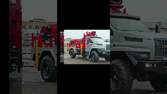 Урал-43206 NEXT» с краном-бурильщиком -   с