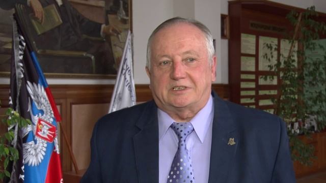 Видеообращение ректора к студентам российских вузов, предложивших помощь ДонНТУ