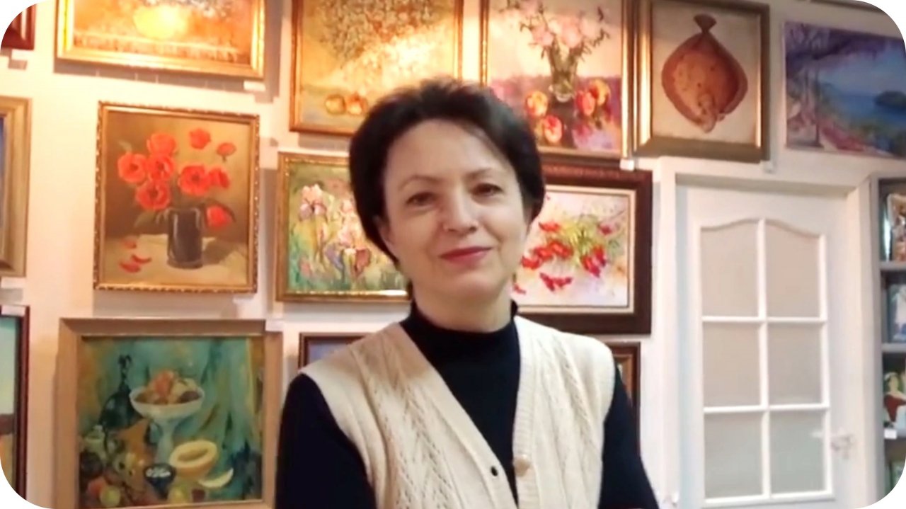 Художник - флорист из Оренбурга Людмила Махнёва