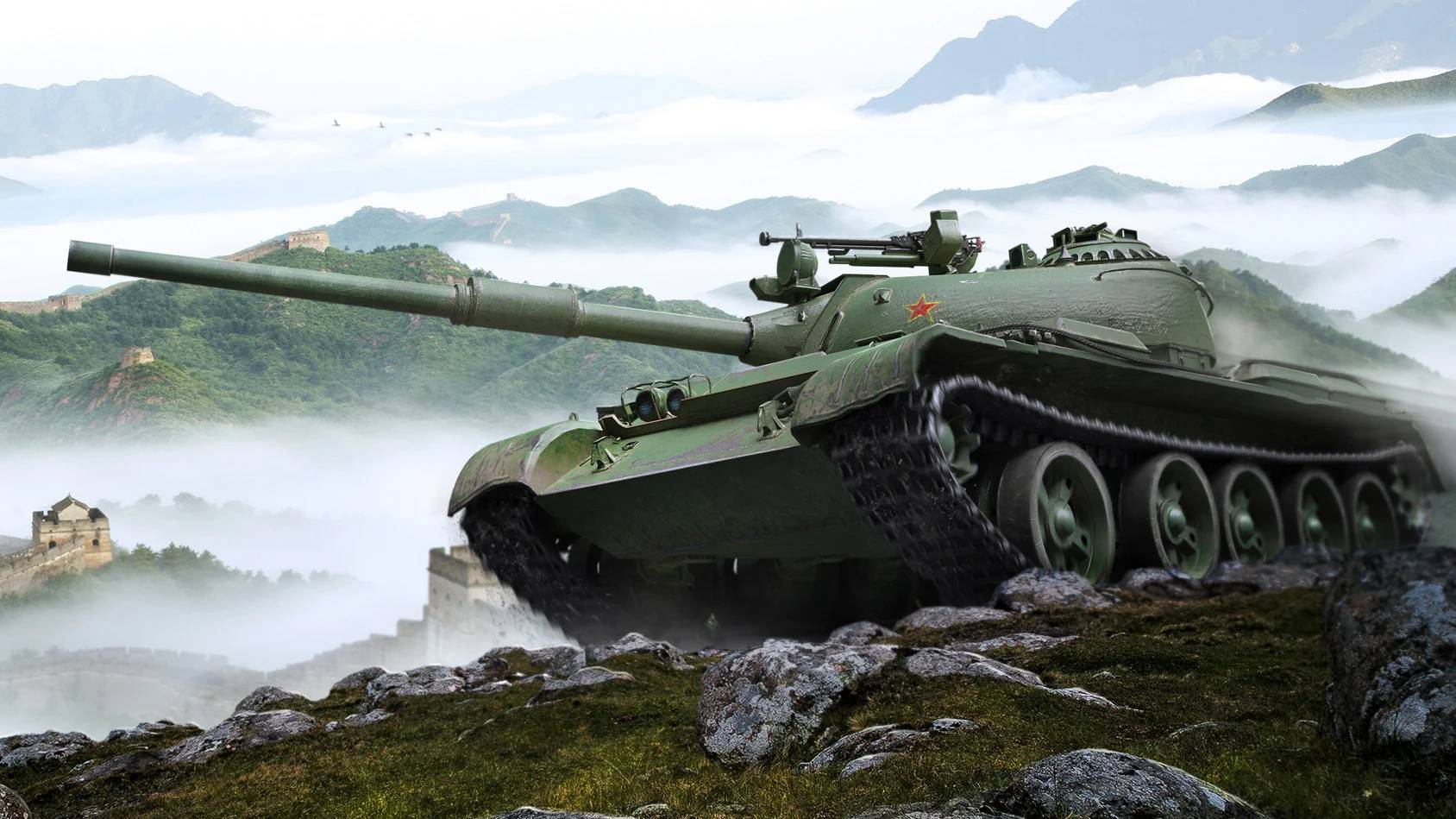 Мир танков, качаю китайский тяж 8-го уровня!