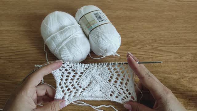 МК "Листья и зигзаги" +схема. Ажурный узор для топов, палантинов, кардиганов