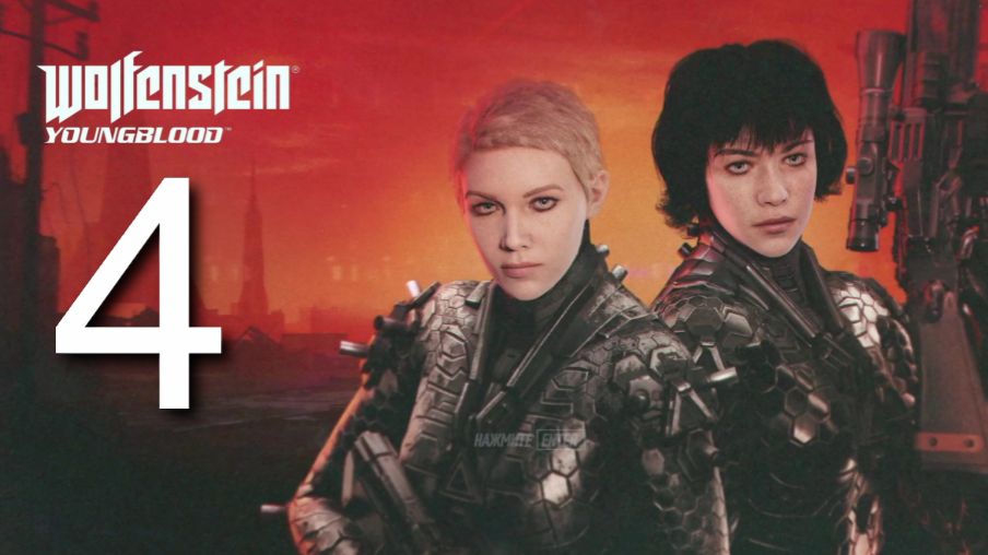 Wolfenstein Youngblood #4 Тайна офицера Ленца. Тоннели под Брудером-1