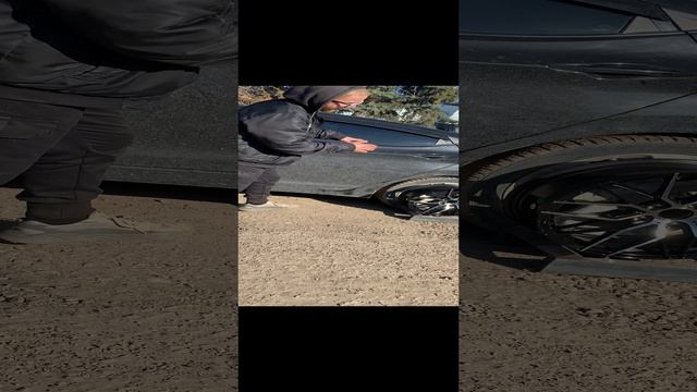 Hyundai Elantra на примерке дисков в 17-м диаметре #примеркадисков #hyundaielantra