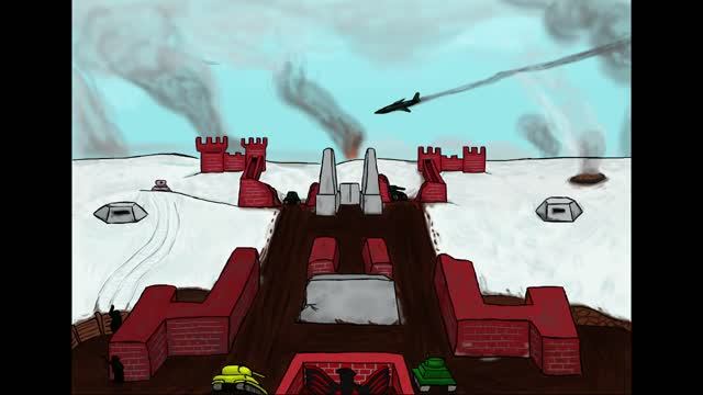 Порисуем: фан-арт по игре "Battle City" ("Танчики")