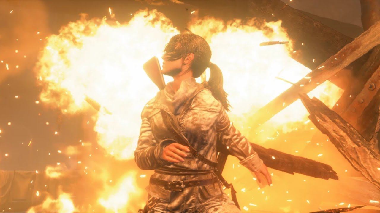 Rise of the Tomb Raider| Часть 6. Снова одна. Медеплавильный завод.