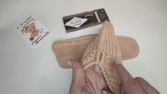 Следки на двух спицах. Легко и просто!