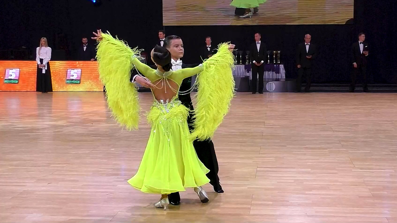 Юниоры-1 (до 14 лет), St (Open) | Первенство Беларуси (21.05.2022, Минск) спортивные бальные танцы