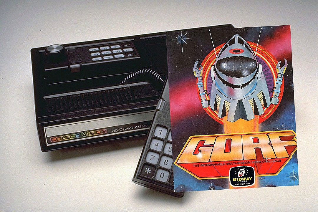 Gorf на ColecoVision - галактика начало. Обзор