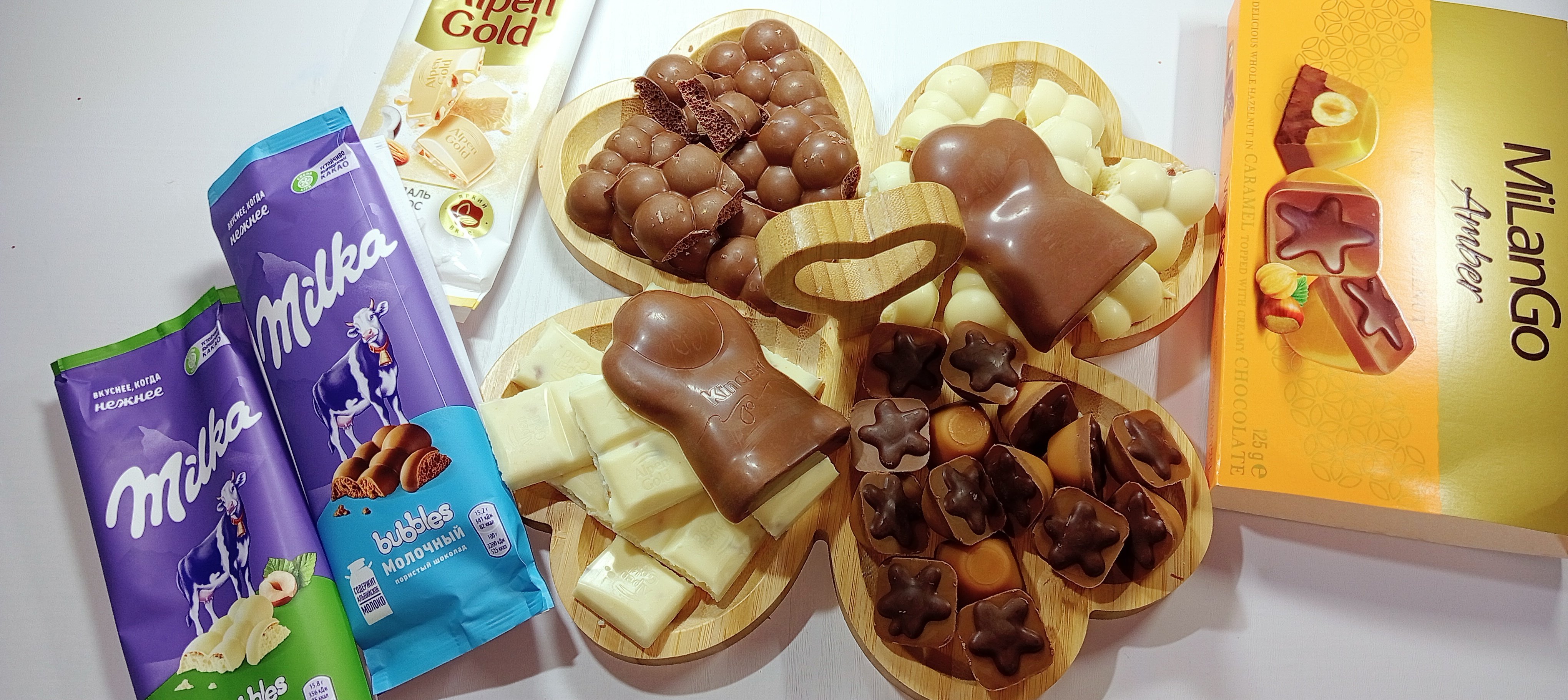 Асмр видео.Распаковка шоколада и конфет