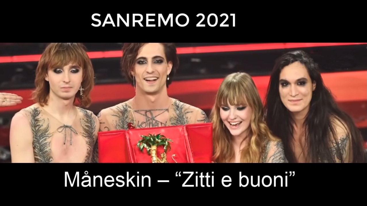 Maneskin – перевод и комментарий песни "Zitti e buoni", победившей на фестивале Санремо в 2021