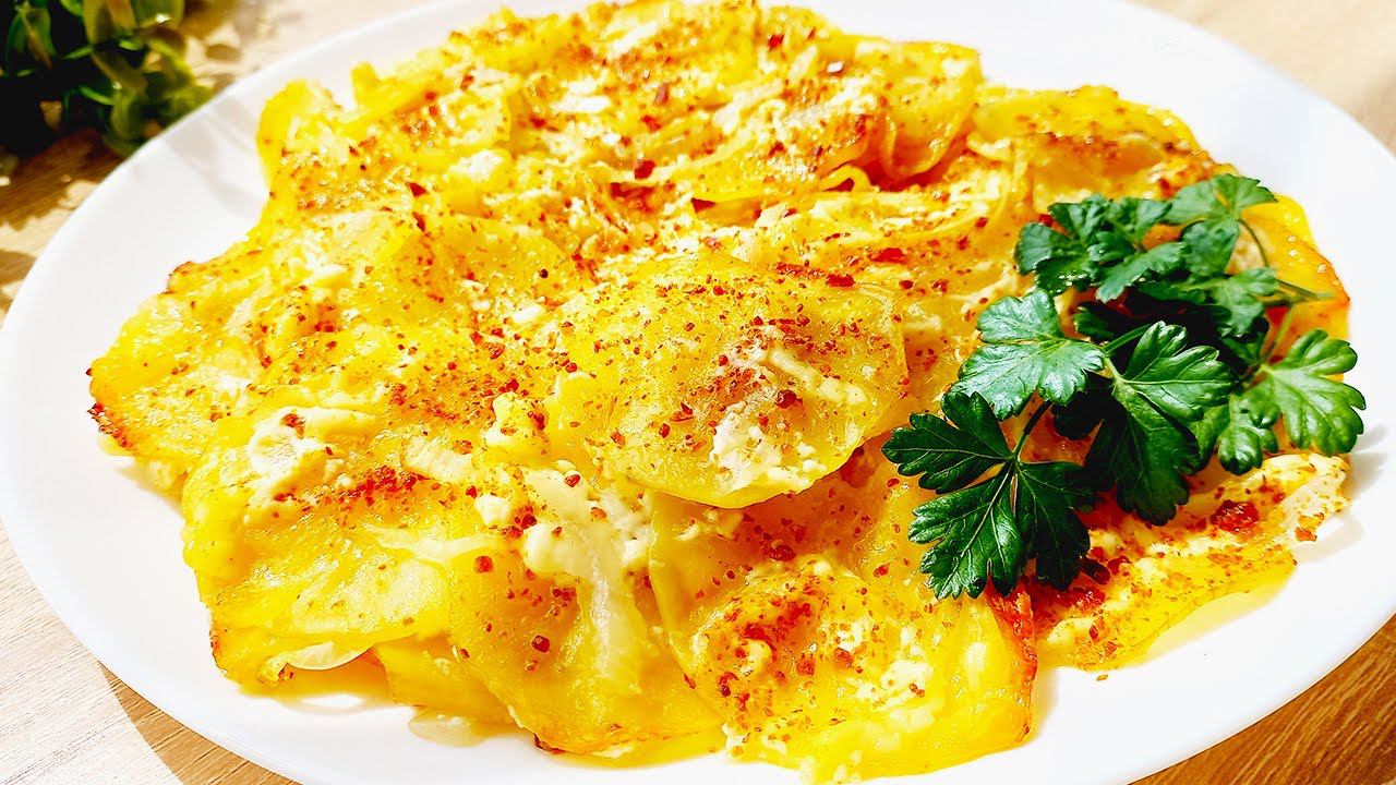 У вас ест КАРТОШКА? Супер вкусный простой рецепт. Приготовьте вкусный ужин. Идеальный картофель!