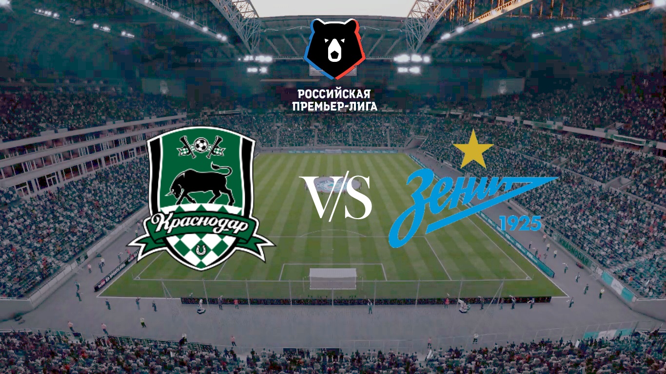 Краснодар - Зенит Обзор матча 13.04.2024. Чемпионат России.