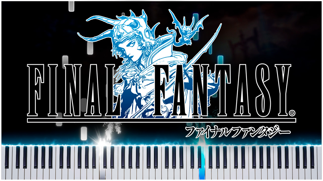 Chaos Temple (Final Fantasy 1) 【 КАВЕР НА ПИАНИНО 】