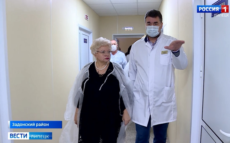 Сенатор от Липецкой области посетила Задонский район