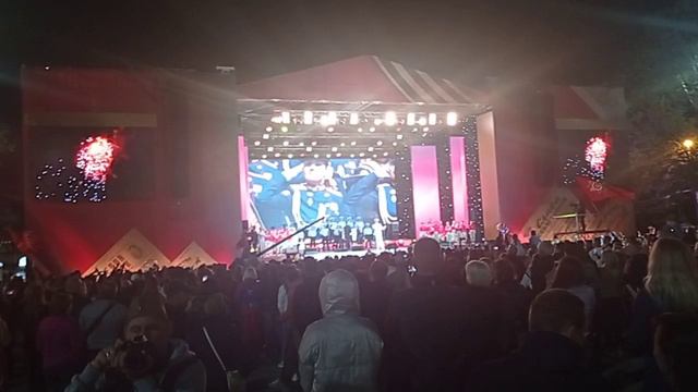 Праздничный салют в Севастополе в честь Дня Победы (09.05.2021)