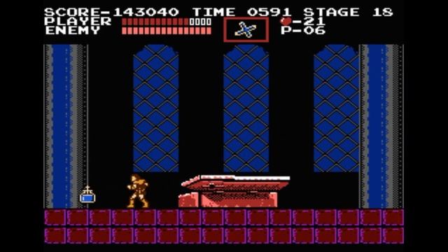 Dendy (Famicom,Nintendo,Nes) 8-bit Castlevania 1часть Stage 6
