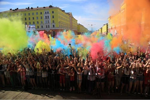 Выступление учеников проекта Jam Studio в городе Норильск, День молодежи 2017.mp4