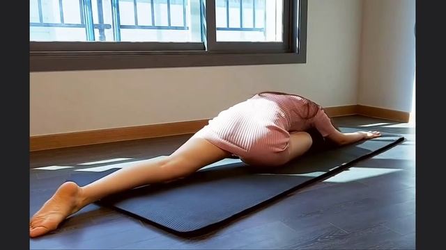 Yoga Stretching movement
