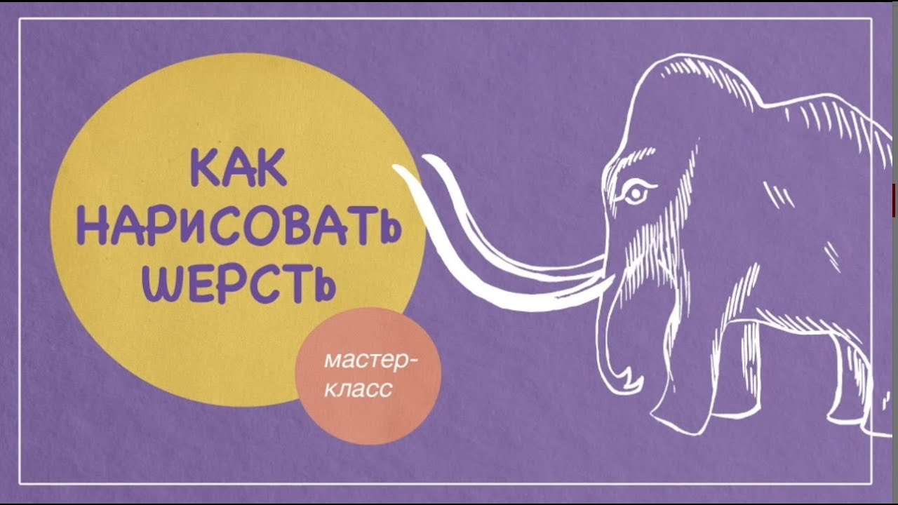 Мастер-класс «Как нарисовать шерсть. Техника граттаж “от и до”»