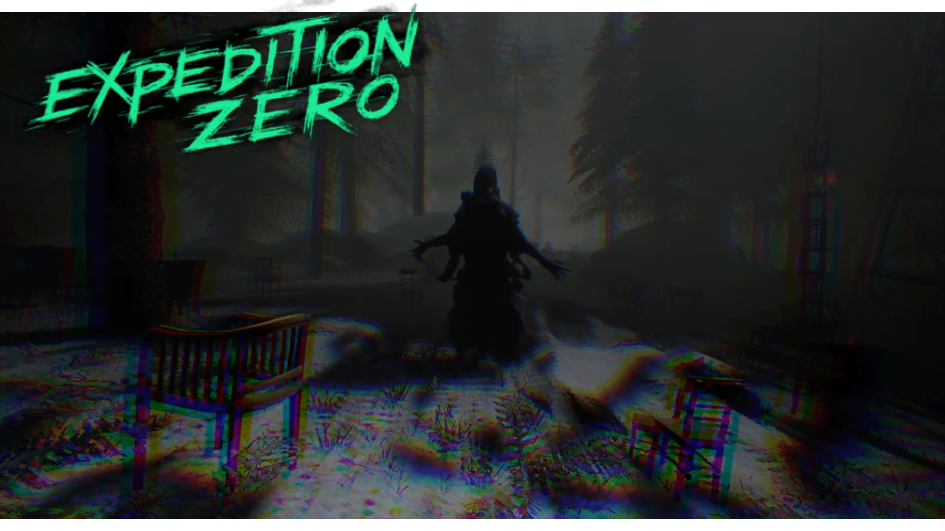 СТРАННОЕ СУШЕСТВО В НОЧНОМ ЛЕСУ - Прохождение Expedition Zero -Часть 2