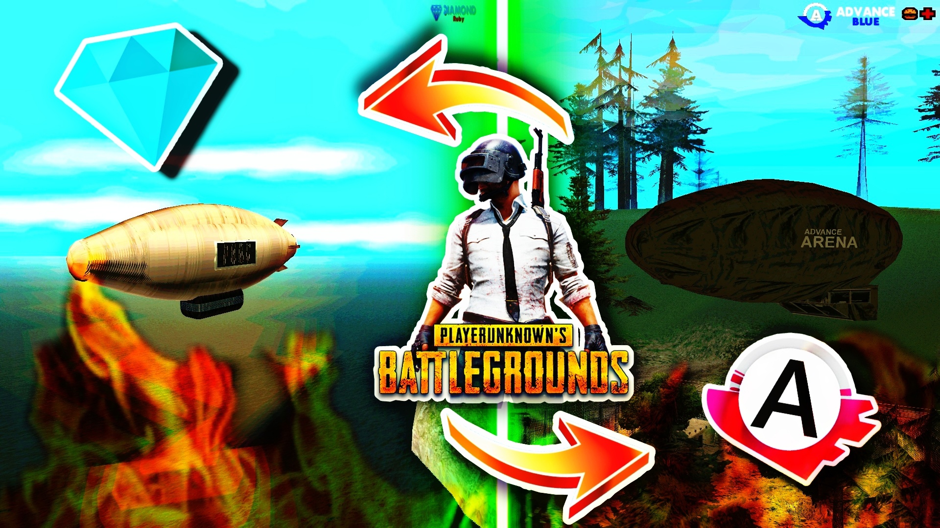 ГДЕ ЛУЧШЕ PUBG на DIAMOND или ADVANCE в GTA SAMP