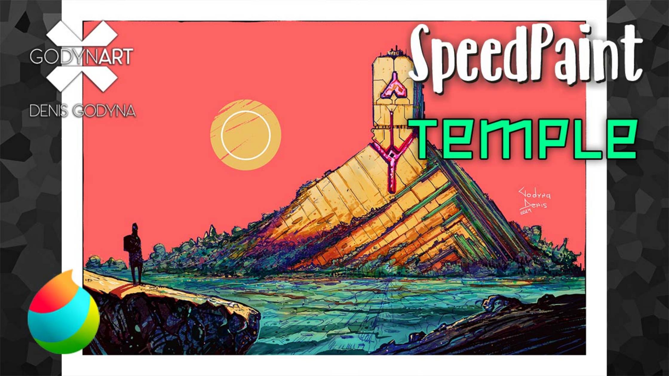 Раскрашиваем скетч в Medibang Paint Pro