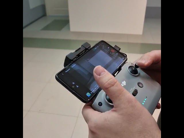 Тест дрона в Москве