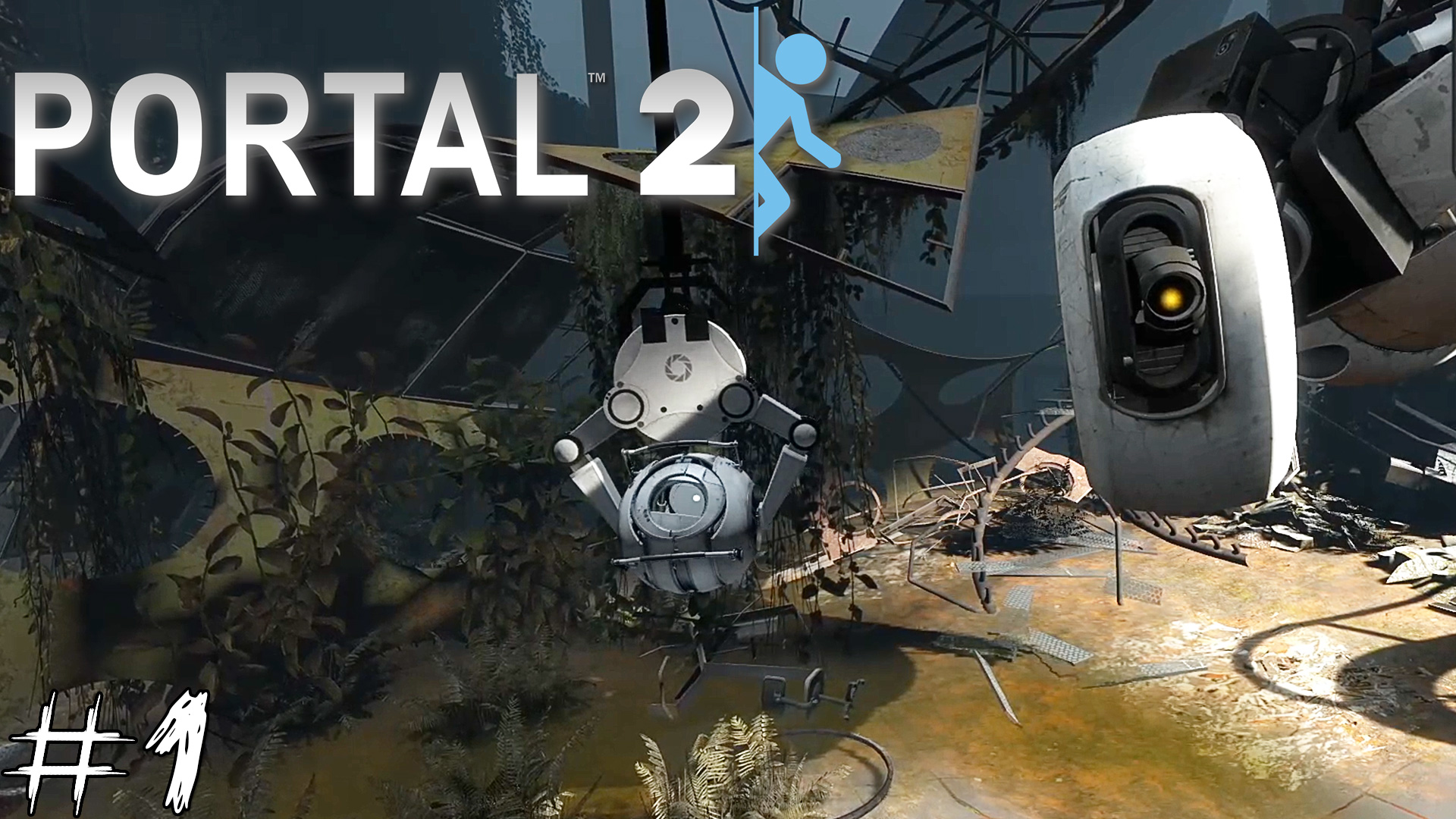 Portal 2 #1 |Прохождение| Новый друг и старый враг