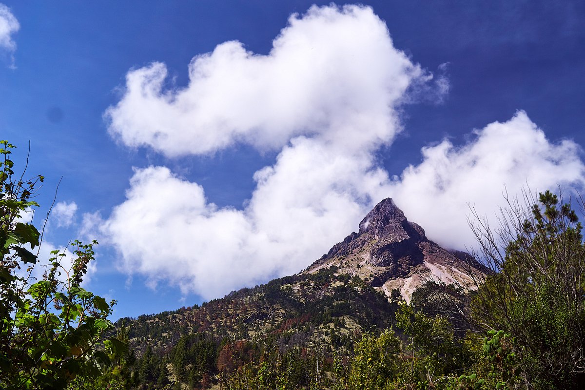 Русские в Мексике. Вулкан Nevado de Colima. Штат Колима.