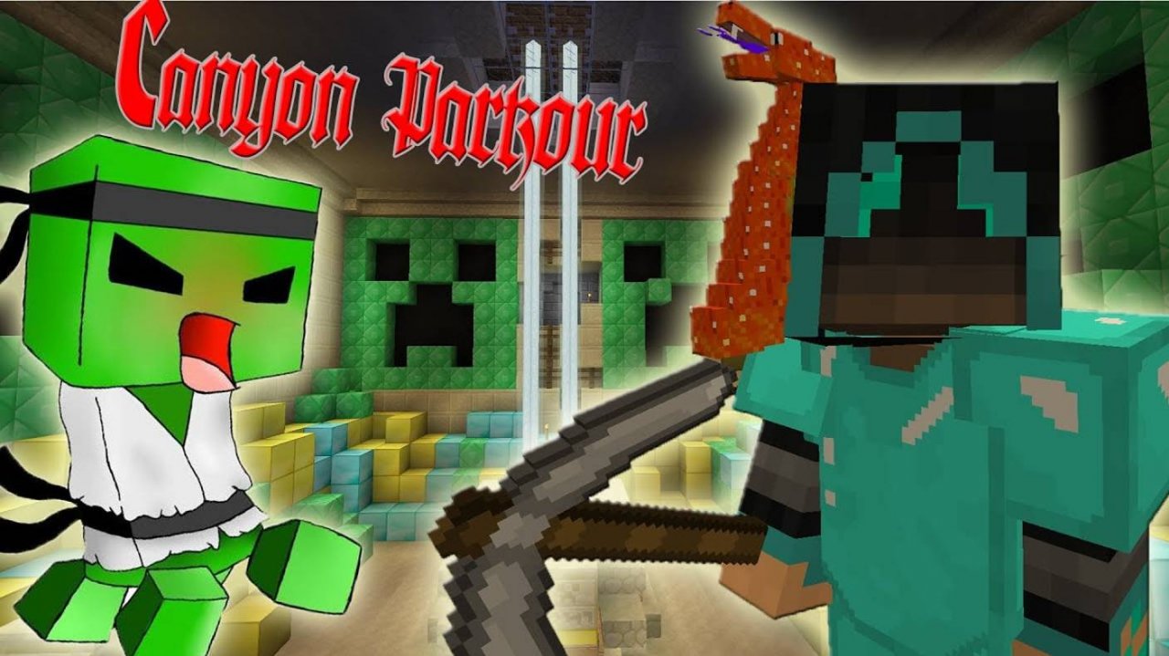 Туннель Садиста! (Каньон Паркура) №4