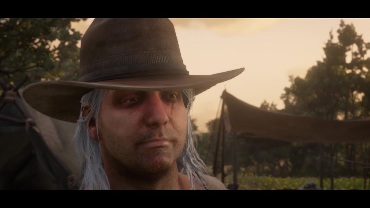 Геральт из ривии в Red Dead Online | Red Dead Online #1