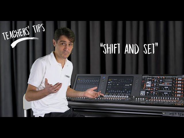 Микшерные системы Rivage Советы бывалых - Часть 4 - Shift и Set