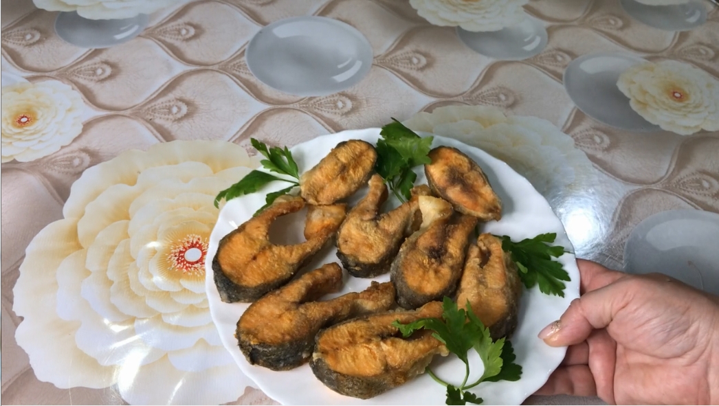 Как вкусно пожарить рыбу Форель жареная стейками .ОЧЕНЬ ПРОСТОЙ РЕЦЕПТ