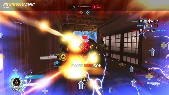 Overwatch Pharah POTG's and Highlights ROCKET BARRAGE!!!