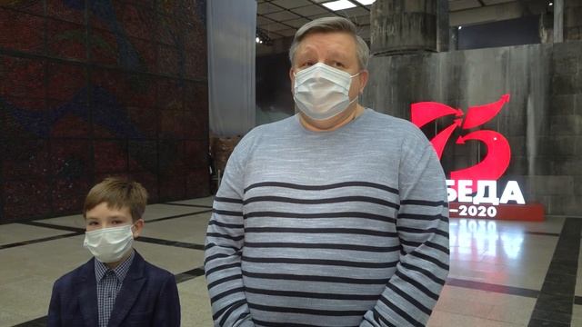 Николай Овсиенко об экспозиции "Подвиг народа".