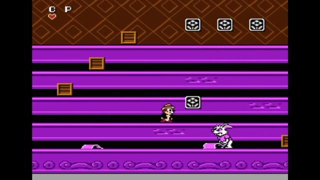 Dendy (Famicom,Nintendo,Nes) 8-bit Chip & Dale 1часть уровень 5