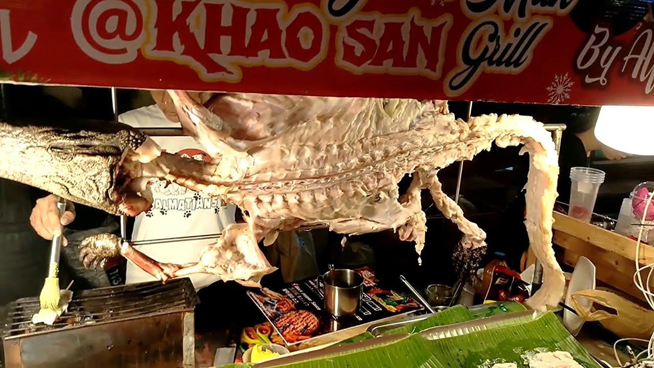 Шашлык из крокодила