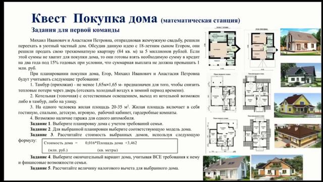 Электросталь. Математика. Занятие 11. Формирование функциональной грамотности на уроках математики