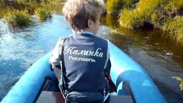 Тестируем электрический китайский лодочный электромотор WaterSnake T24-FW/24 на небольшой речке !