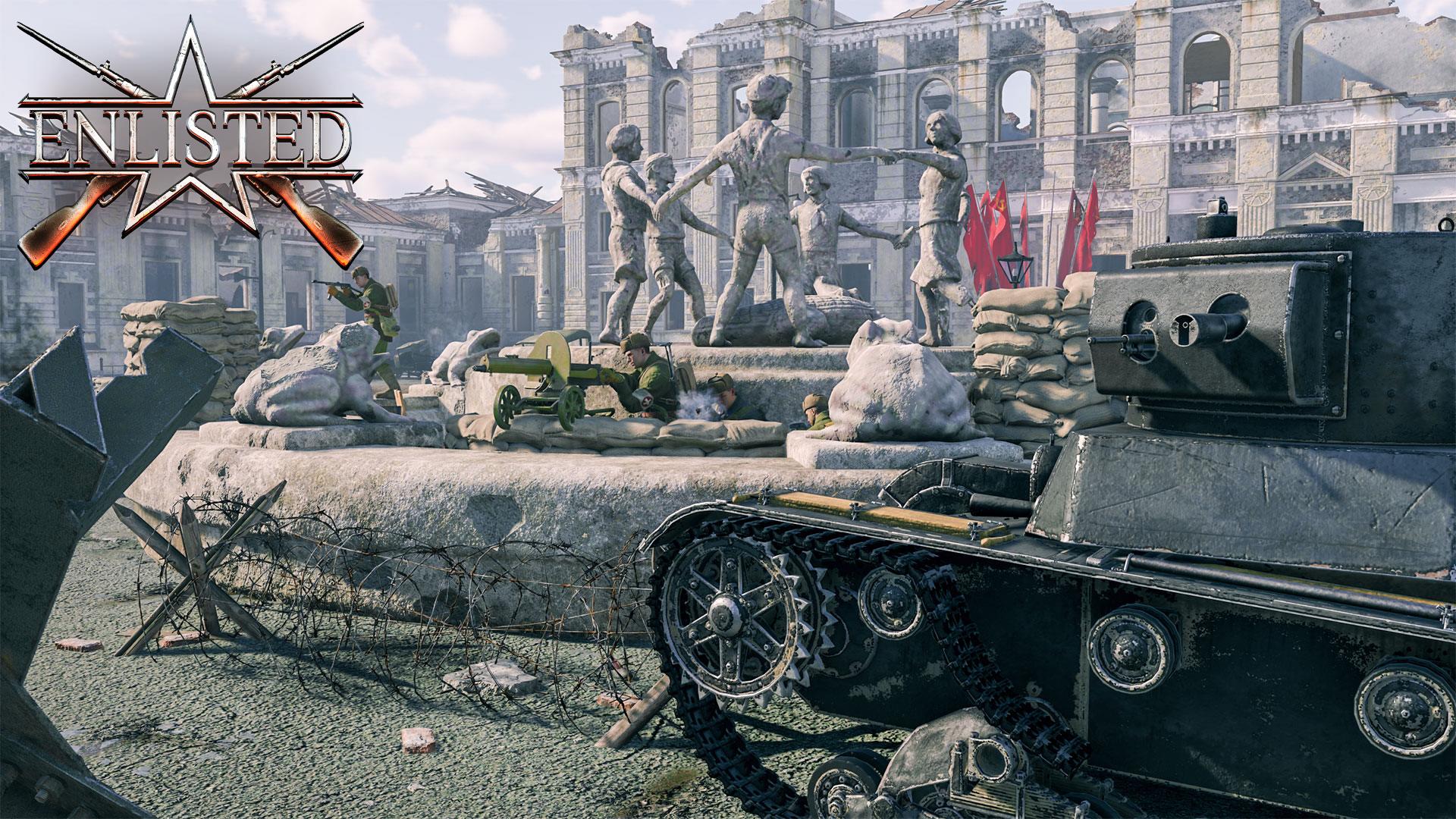 Enlisted - Улица Гоголя Запад (Вторжение) Битва за Сталинград (Без комментариев)