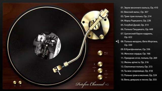 Иоганн Штраус слушать онлайн бесплатно лучшие известные композиции произведения подряд вальс музыка