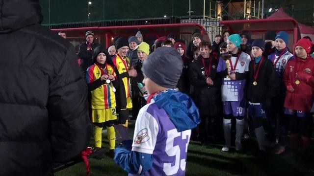 11.11.2023, "Moscow children's league", 2011 г.р., награждение ФШ "Луч" (Одинцово) за 1-ое место.