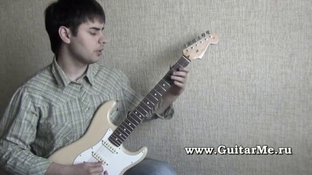 Гамма СОЛЬ-МАЖОР на электрогитаре на акустической гитаре. ВИДЕО УРОК 2/6. GuitarMe School | А. Чуйко