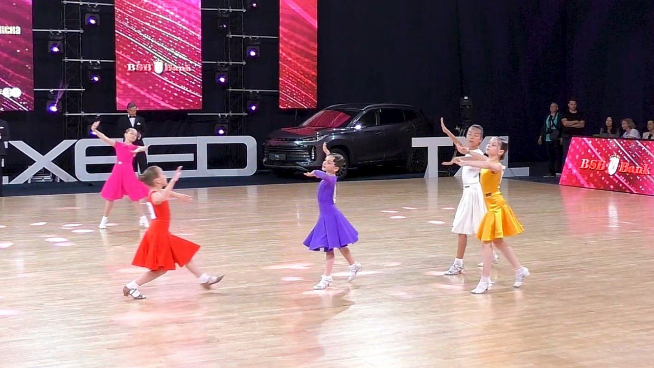 Дети-1 (Соло Н) 1/2: медленный вальс, квикстеп, ча-ча-ча, джайв - Чемпионат Минска (20.05.2023)