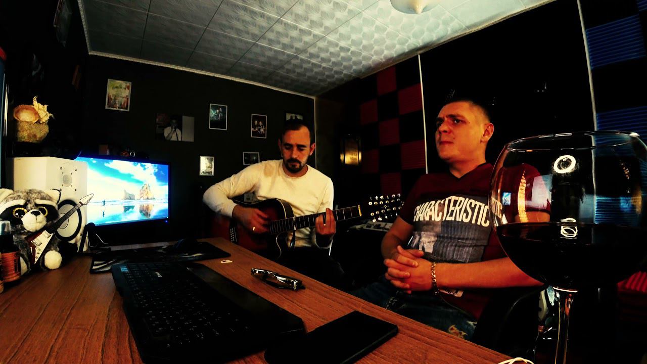 ратмир александров и серж борисов - я тебя и век не забуду / кавер под гитару / очень душевная песня