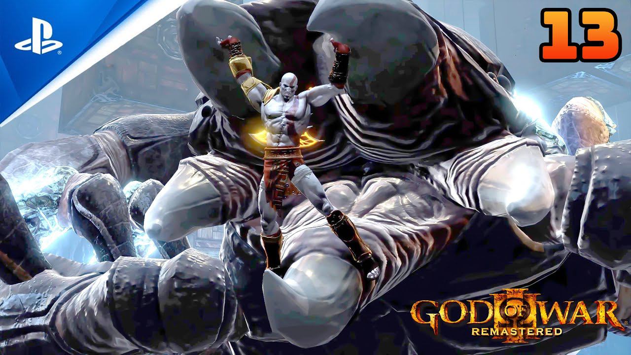 «БОСС: СКОРПИОН» ✪ GOD OF WAR III REMASTERED (РУССКАЯ ОЗВУЧКА) Прохождение — Часть 13