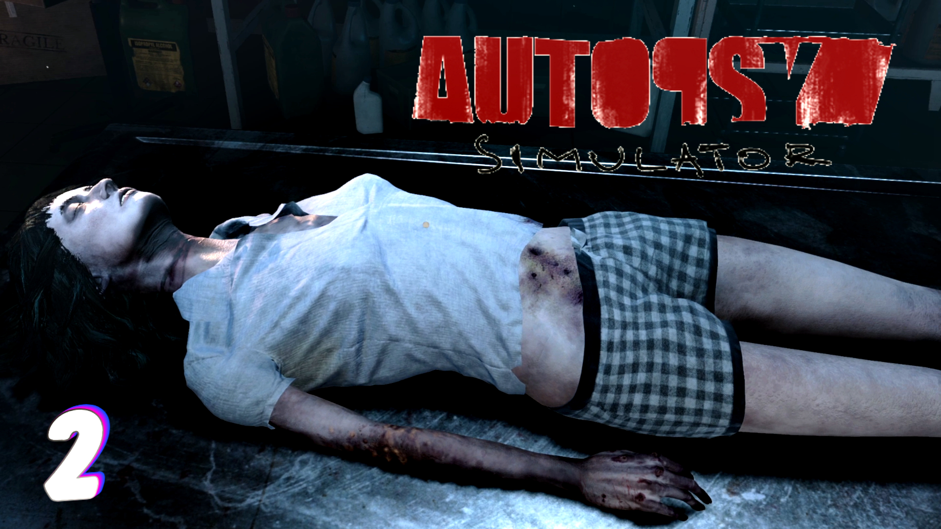 Вскрытие певицы • Autopsy Simulator прохождение #2
