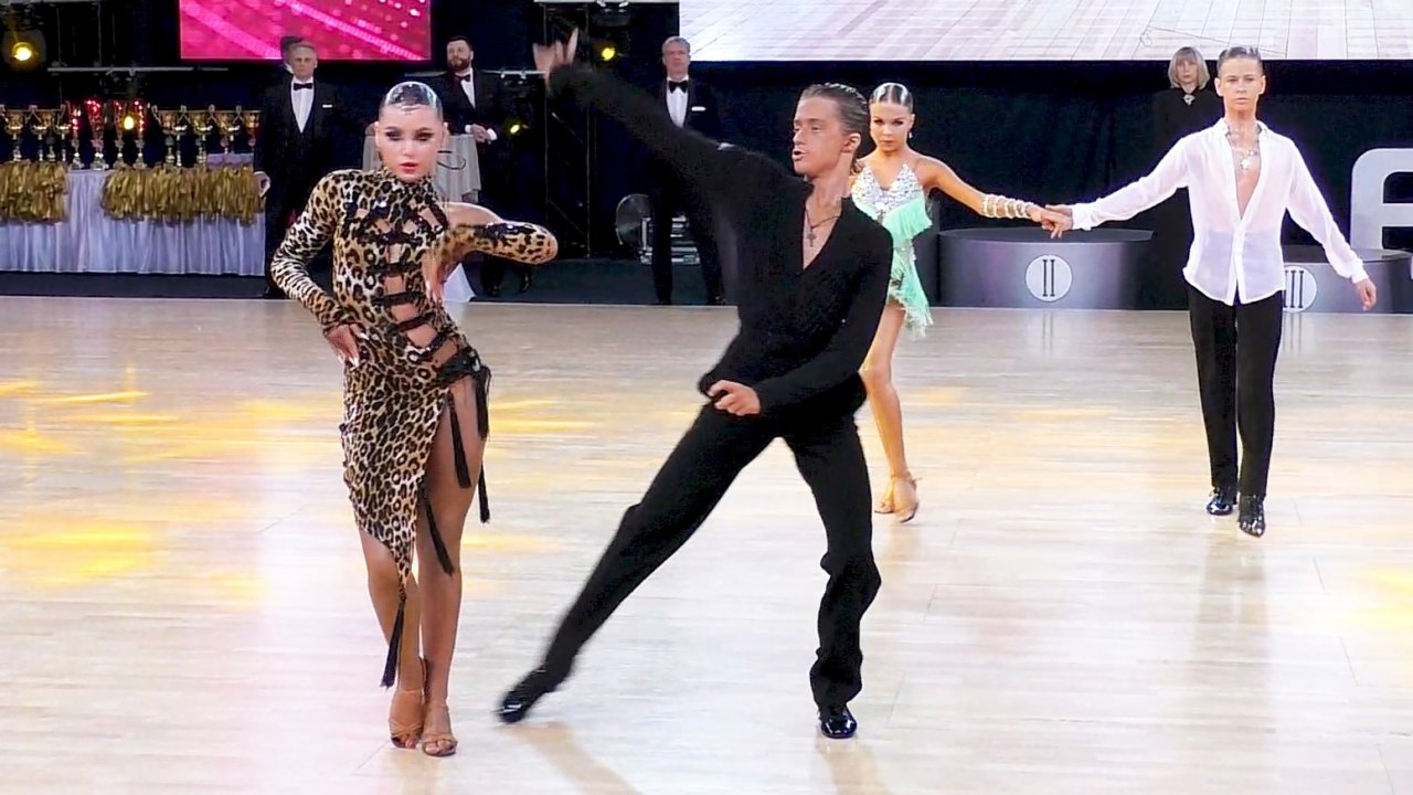 Молодежь-1 La (Open) 1/2: ча-ча-ча, самба, румба, пасодобль, джайв - Чемпионат Минска (20.05.2023)