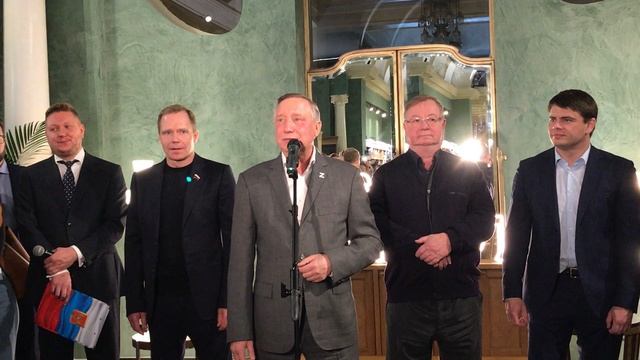 Открытие Дома Книги в Петербурге: губернатор А.Д. Беглов