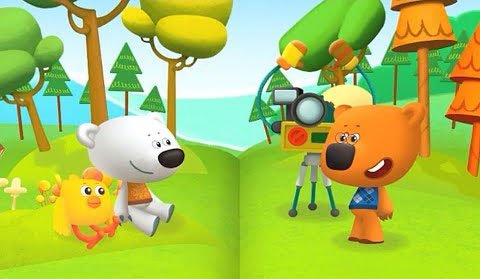 Детский уголок / Kids'Corner Мишки - Ми-ми-мишки Фотоохота. Развивающий Мультик-Игра для Детей